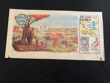 #06 FAMILY CIRCUS by Bil Keane Sunday Third Page Comic Strip November 5, 1961