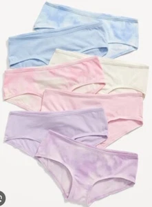 NWT Old Navy Girls Underwear Hipsters Pastel Tie-dye you pick size - Picture 1 of 1
