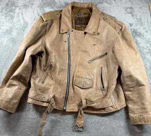 Hot Leathers Leather Jacket Thinsulate Lining Size 48 - Bild 1 von 10