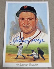 1989 Perez Steele Celebration Signed Johnny Mize Auto Set Break 1311/10000