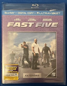 Fast Five [Blu-ray] Factor Sealed! Vin Diesel, Paul Walker, Dwayne Johnson - Picture 1 of 2