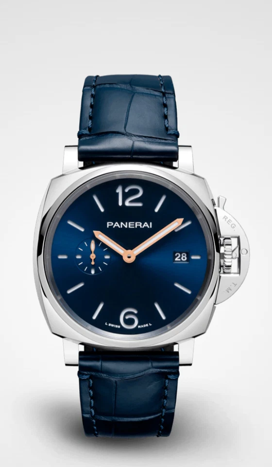 Reloj Sandwich Panerai Luminor Due Acero Azul 2024 Colección Luminor PAM 01274 Foto 1 de 1