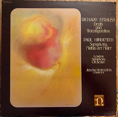 Strauss Death And Transfiguration London Symphony Hindemith Vintage Classical LP Foto 1 de 2