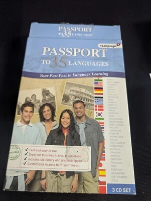 Passport to 35 Languages MEDIA New 3 cds - Image 1 of 4
