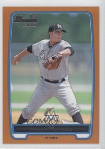2012 Bowman Draft Draft Picks Orange /250 Robert Ravago #BDPP141
