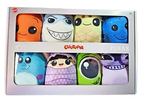 Disney 100 Cuutopia Set Pixar 8 PACK 5” Plushies Finding Nemo & Monsters Inc NIB - Picture 1 of 14