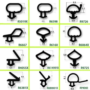 Sello de junta de ventana y puerta de uPVC doble acristalamiento burbujas negras goma reparación PVC - Imagen 1 de 14