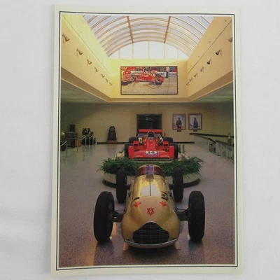 IMS Postcard Indianapolis Motor Speedway Hall of Fame Museum Kurtis Kraft Novi - Image 1 of 4
