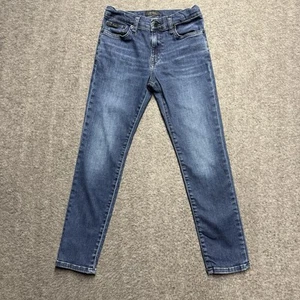 Polo Ralph Lauren Jeans Youth Girls Size 12 Blue Denim Classic Medium Wash Faded - Picture 1 of 7