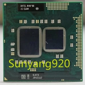 Intel Core i5-560M 2.66 GHz SLBTS Dual-Core Socket PGA 988 Laptop CPU Procossor - Picture 1 of 2