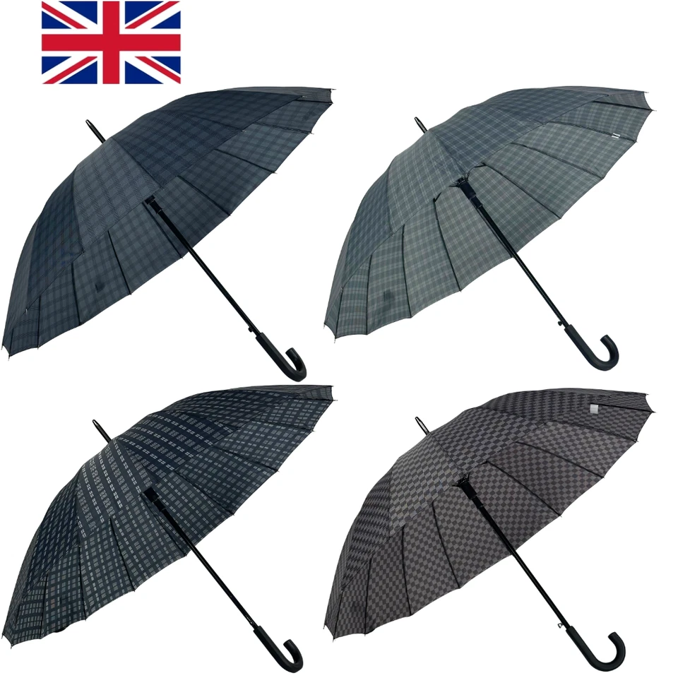 Umbrella Classic Large Umbrellas Strong Windproof Stormproof NEW - Image 1 of 1