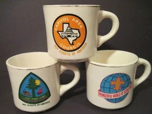 Tazze da caffè Boy Scouts of America tazze Camp Lost Pines Capital Area Council vintage - Foto 1 di 1