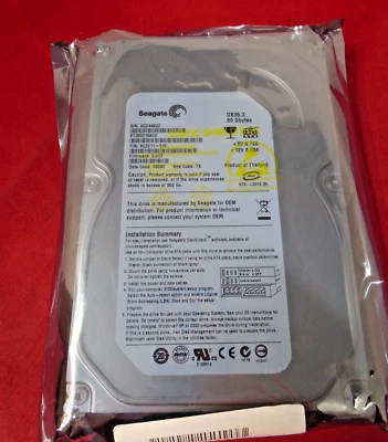 Factory Re certified IDE Seagate Barracuda 7200, 10 ST380215A Hard Drive (80GB) - Image 1 of 2