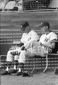 "The MICK" BASEBALL Superstar MICKEY MANTLE (17"x 25" MEGA PHOTO) UNSEEN 007 - Imagen 1 de 1