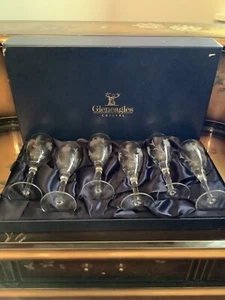 Gleneagles Champagne Fulte Springtime Design Set Of 6 Handmade Lead Crystal - Picture 1 of 3