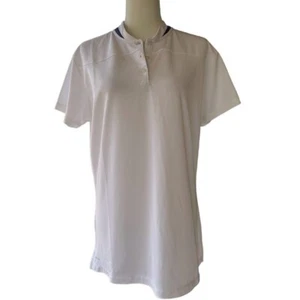 Nike Damen Golf Tennis Polo Dri-Fit Kragen weiß Shirt XL - Bild 1 von 10
