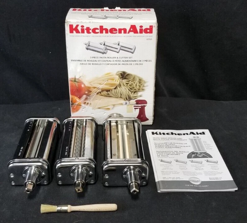 Juego de 3 rodillos y cortadores de pasta Kitchen Aid Foto 1 de 4