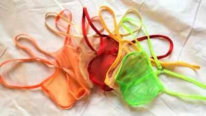Mens G String CUSTOM Thong Seamless SUPER NAKED Ultra Lite Back Choice 15 Color - Picture 1 of 9
