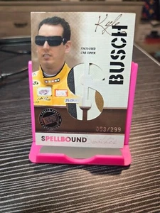 2010 press pass spellbound race used cover kyle busch /299 - Picture 1 of 2