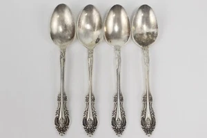 (4) Oneida Community Silver Artistry 6 1/8" Silberteller Teelöffel Ersatz - Bild 1 von 6