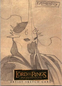 Witch King – The Lord of the Rings Masterpieces I 1/1 Artist Sketch Card – Topps - Picture 1 of 2