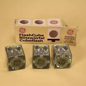 GE Flash Cubes Blitzwurfel Cubiflash - Picture 1 of 3