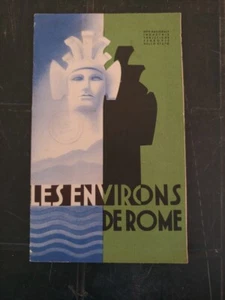 opuscolo roma futurismo les environs de rome ente nazionale industrie turistiche - Foto 1 di 5