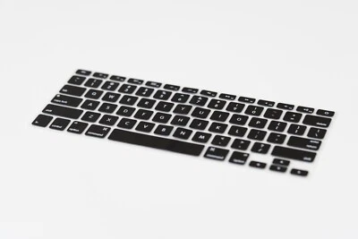 Macbook Pro 15" Black Silicone Keyboard Cover Protector for 2016 or Older - Image 1 of 4