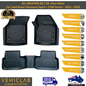 3D/5D TPE All Weather Car Floor Mats Liner for LR Discovery Sport - 2015 - 2020 - Bild 1 von 7