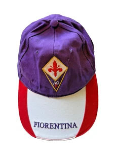 Epl Fiorentina Acf Hat Cap Soccer Futbol Italian Tags Licenziatario Ufficiale - Picture 1 of 7