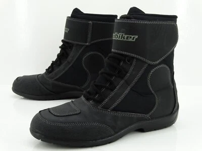 Probiker Motorcycle Boots Shoes Size 44 Black - Image 1 of 4