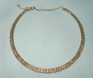 NEW Women's Diamonte choker Necklace - Picture 1 of 5