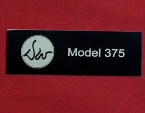 Dan Wesson Model 375 Display Case Plaque  - Picture 1 of 2