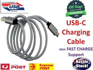1M /0.2M Braided USB Type-C Fast Charger Charging Cable Google Pixel 2 XL 3 3A 4 - Picture 1 of 2