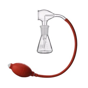 Lab Glass Colour Spray Flask Color Chromatography Bottle With Dribbling Ball - Picture 1 of 14