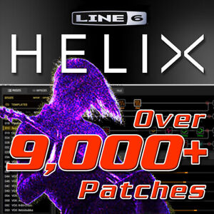 Line 6 HELIX - Patches / Presets for Line 6 HELIX, LT, Native - HUGE TIME SAVER!