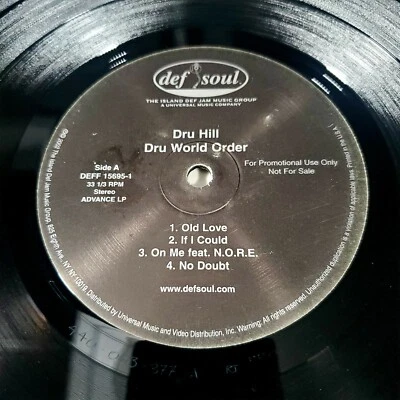 Dru Hill - Promotional Maxi-Single EP - Dru World Order - Image 1 of 4