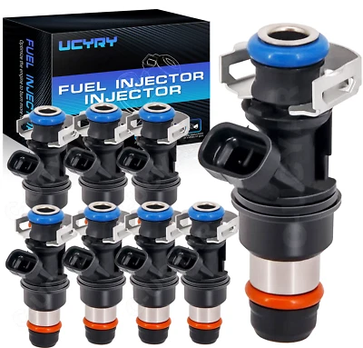 Inyector de combustible X8 actualización para GMC Sierra 1500 Classic 2007 4,8 L 5,3 6,0 L 25317628 Foto 1 de 4