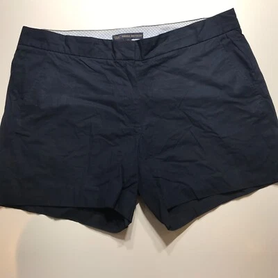 Pantalones Cortos 346 Brooks Brothers Azul Marino Everyday Chino Largo Medio Día Talla 12 Foto 1 de 4