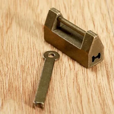 Bolt Handle Hardware Household Drawer Hasp Padlock Door Locks Boxes Lock • 3.03€