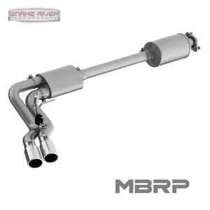 MBRP 3" ESCAPE DOBLE LATERAL ÚNICO PARA FORD F150 2021-2025 2.7L 3.5L 5.0L S5219AL - Imagen 1 de 12