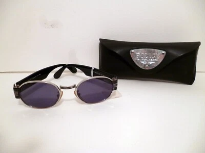 Police MOD 2241 COL 541 Black/Sirver Fullrim90's Sunglasses Italy Authentic 2614 - Image 1 of 4