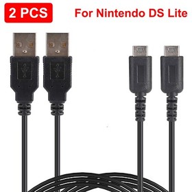 2Pcs 1M USB Power Data Charger Cable Cord Replacement for Nintendo DS Lite/NDSL