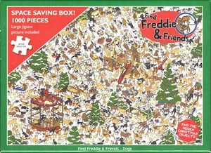 Rompecabezas Otter House 1000 piezas - Encuentra a Freddie y amigos - Perros - Imagen 1 de 1