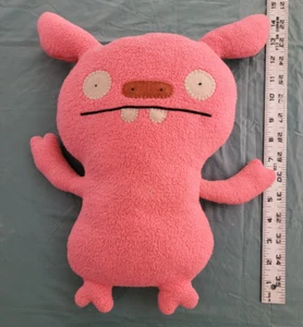 Ugly Doll Uglydoll Mopsschwein rosa Plüsch 13 Zoll - Bild 1 von 2