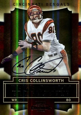Cris Collinsworth 2009 Playoff Legendary Contenders Autographed Card - Image 1 of 2