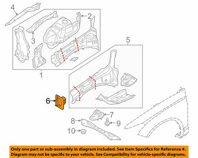 Soporte de montaje Ford/Lincoln OEM 2013-2020 Fusion/MKZ DG9Z17B749A nuevo nuevo nuevo en stock Foto 1 de 2