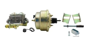 Kit de refuerzo y cilindro maestro GM 1959-1964 8 pulgadas traje Impala, disco/tambor Bel Air - Imagen 1 de 8