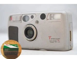 KYOCERA T Proof Carl Zeiss T* 35mm F3.5 Film Camera w/ Film Operation confirmed - Picture 1 of 11