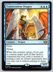 Transcendent Dragon - Commander: Tarkir: Dragonstorm - MTG - Near Mint - Picture 1 of 1